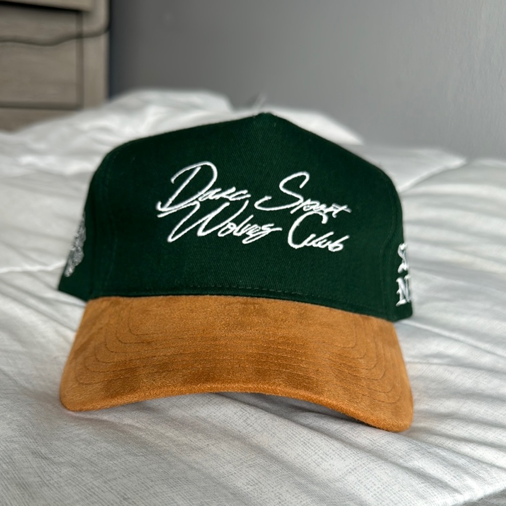 Darc Sport Green and Tan Hat